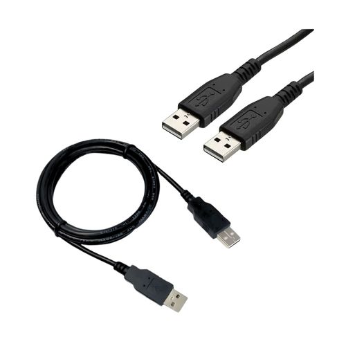 Cable Extension USB 2.0 Macho a Macho 5 Metros Negro