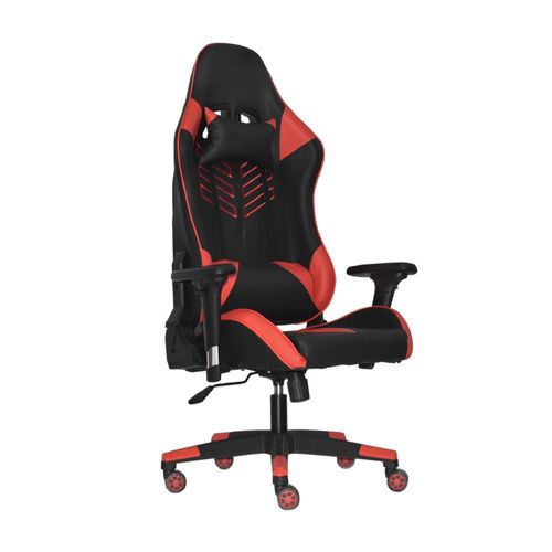 Silla Gamer Sail Be Negro/Rojo Reclinación 180° Bonno