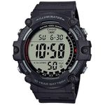 Reloj-Casio-AE-1500WH-1AV-Digital-Cronometro-Alarma-Fecha-Luz-Negro