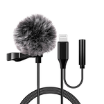 Microfono-Solapero-Lightning-Supervision-De-Audio---Filtro-antiviento