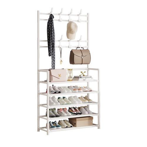 Zapatera de 5 niveles Organizador de calzados - Blanco