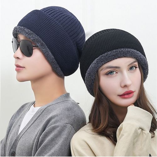 Gorra con cuellera pasamontaña Wong - Azul