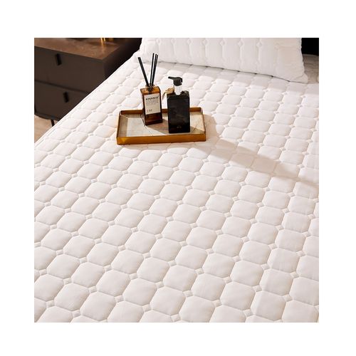 Cobertores de colchón funda para cama impermeable 1.5 plazas - Blanco