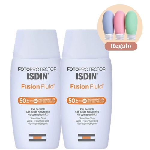 Duo ISDIN Fotoprotección Fusión Fluid SPF 50 x2