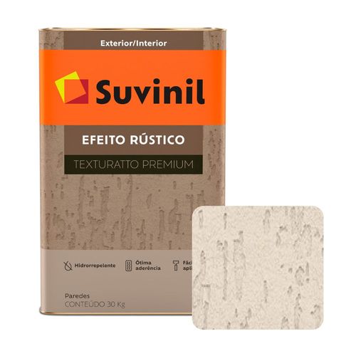 Pintura Texturado Suvinil efecto Rustico Hielo 26kg