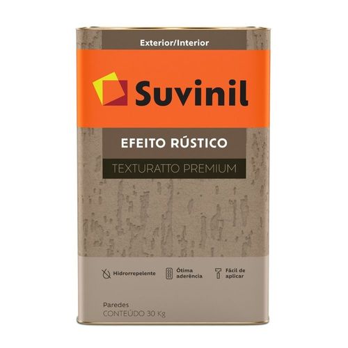 Pintura Texturado Suvinil efecto Rustico Gamuza 26kg