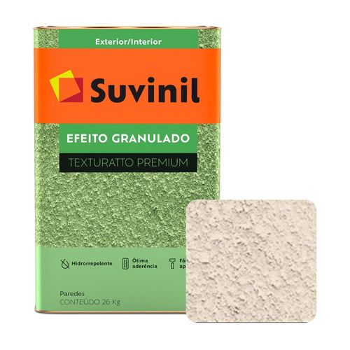 Pintura Texturado Suvinil efecto Granulado Hielo 23kg