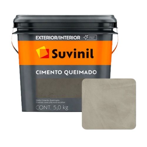 Pintura Cemento Quemado Suvinil Avenida Expresa 5kg