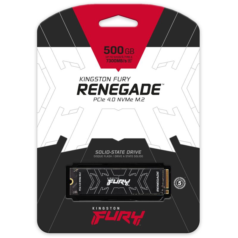 SSD-Kingston-FURY-Renegade-500GB-PS5-Ready-NVMe-PCIe-40-x4-M2