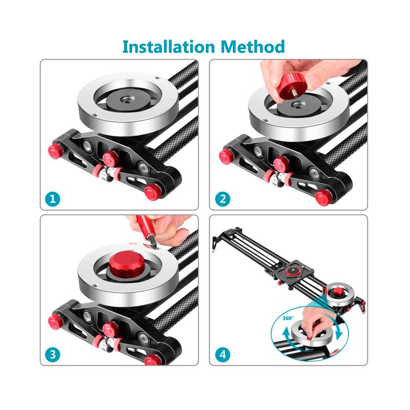 Slider-Neewer-80cm-Fibra-de-Carbono---Manual-