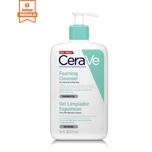 Cerave Gel Limpiador Espumoso 473 Ml