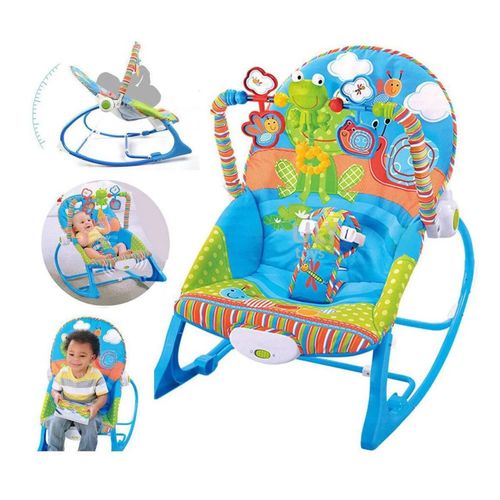 Silla Mecedora Musical Rocker 3en 1 Ranita