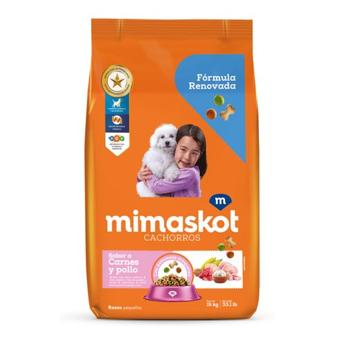MIMASKOT CACHORROS RAZAS PEQUEÑAS 15KG