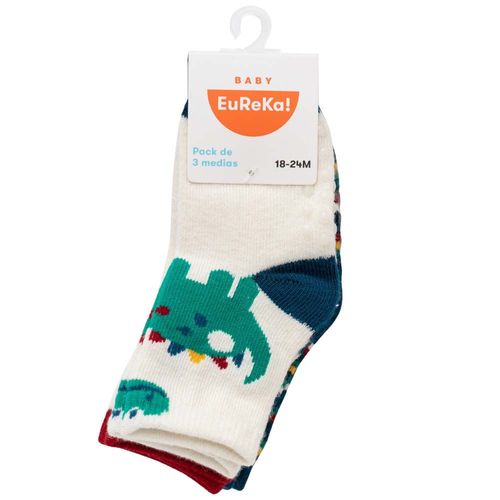 Medias Pack x 3 BO Bebé Niño BABY EUREKA
