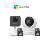 Kit-de-camara-de-seguridad-para-interiores-H6C-Full-HD----H1C-Full-HD---Micro-SD-64gb---Ezviz