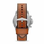 Reloj-Fossil-Bowman-FS5602-Cronometro-Correa-de-Cuero-Marron-Azul