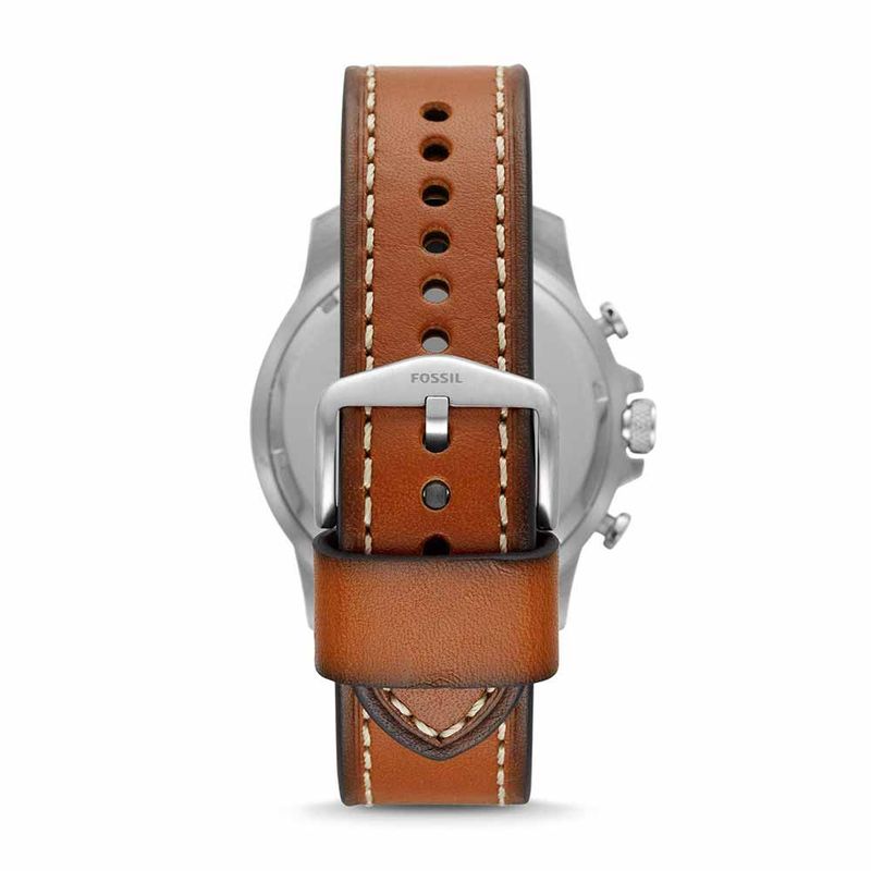 Reloj-Fossil-Bowman-FS5602-Cronometro-Correa-de-Cuero-Marron-Azul