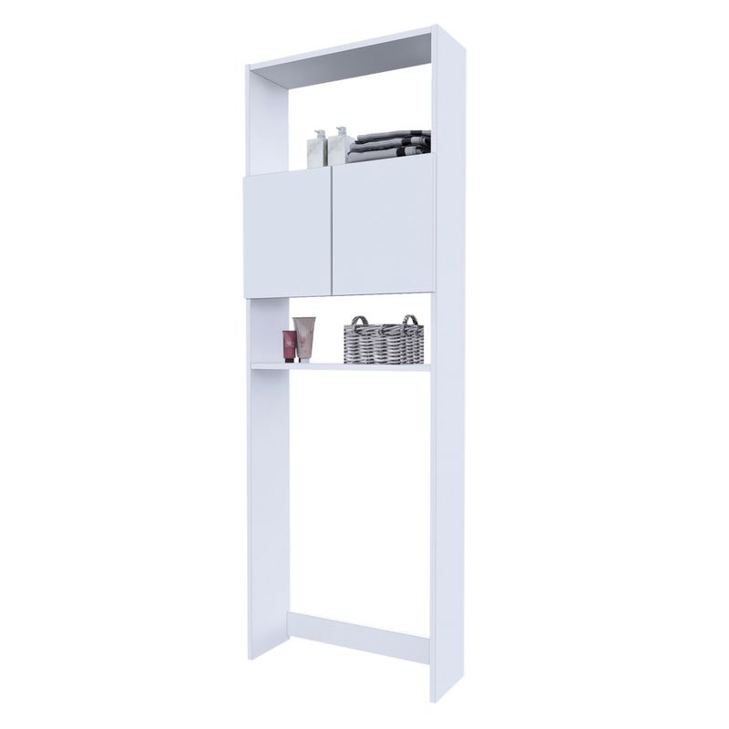 Organizador-de-Baño-Valencia-182x63cm-2-Puertas-Movenda-Blanco