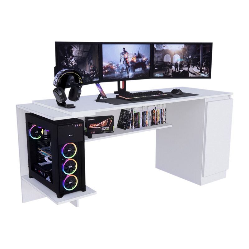 Escritorio-Gamer-NR-02-140cm-1-Puerta-Movenda-Full-Blanco