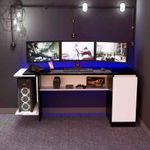 Escritorio-Gamer-NR-02-140cm-1-Puerta-Movenda-Negro--Blanco