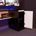 Escritorio-Gamer-NR-02-140cm-1-Puerta-Movenda-Negro--Blanco