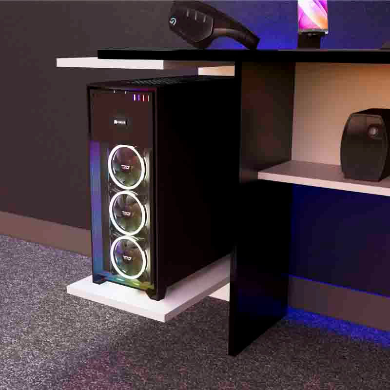 Escritorio-Gamer-NR-02-140cm-1-Puerta-Movenda-Negro--Blanco