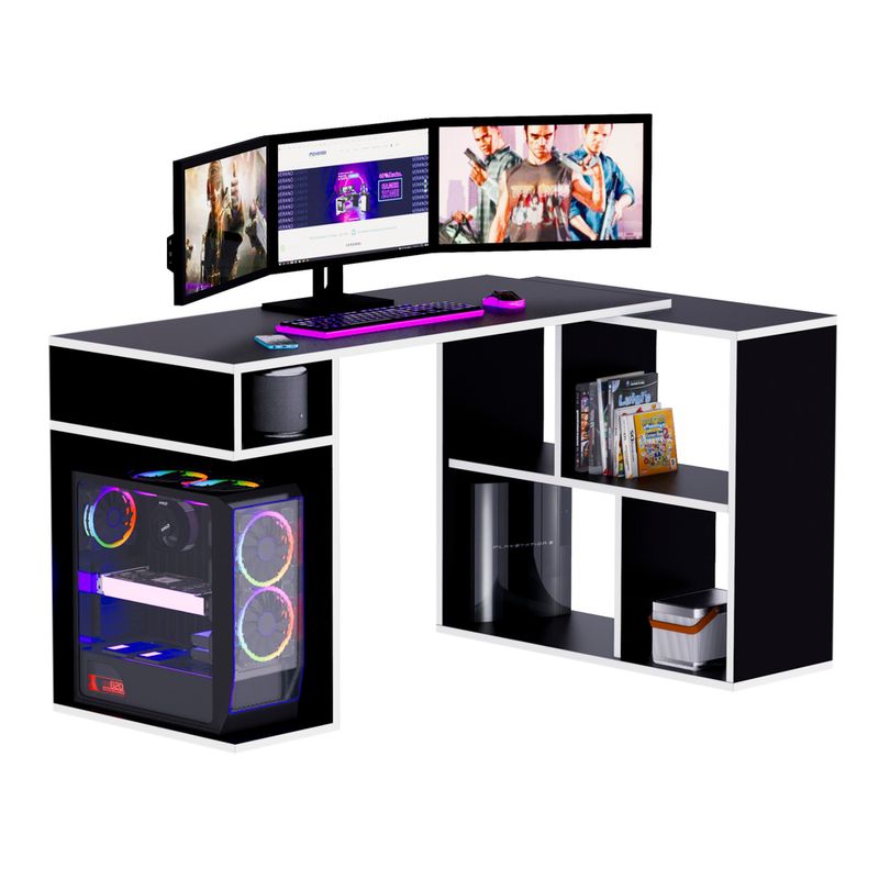 Escritorio-Gamer-en-L-133x80cm-NR-11-Movenda-Negro--Blanco