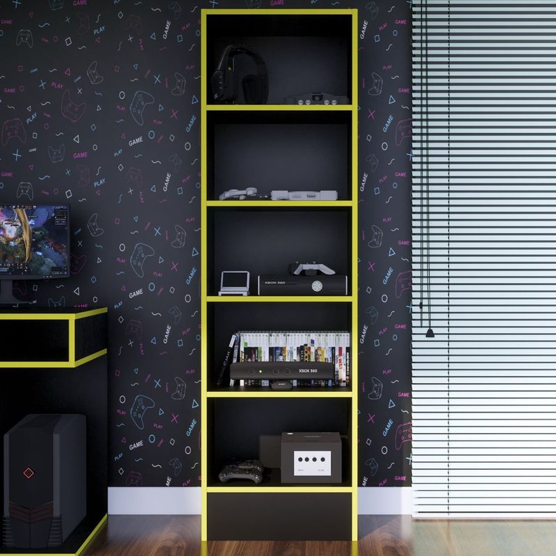 Estante-Gamer-NR-01-177x52cm-Negro--Amarillo
