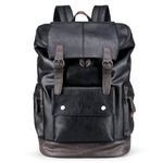 Mochila-Hombre-Cuero-PU-0120-Viaje-Laptop-Negro