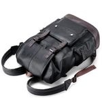 Mochila-Hombre-Cuero-PU-0120-Viaje-Laptop-Negro