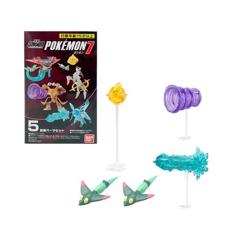 Pokemon Bandai Shodo Set de Ataques