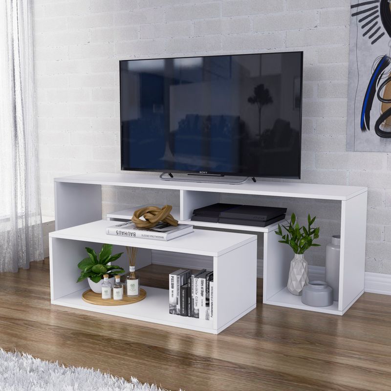 Mesa-de-TV-Extensible-Guaiba-65--Movenda-Blanco