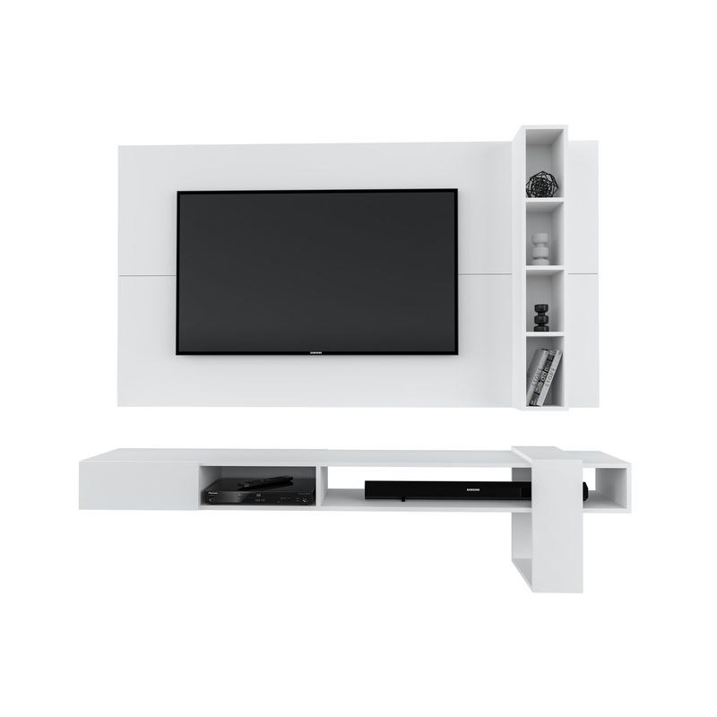 Centro-de-Entretenimiento-65--Gravatai-Mesa-de-TV-y-Panel-Movenda-Blanco