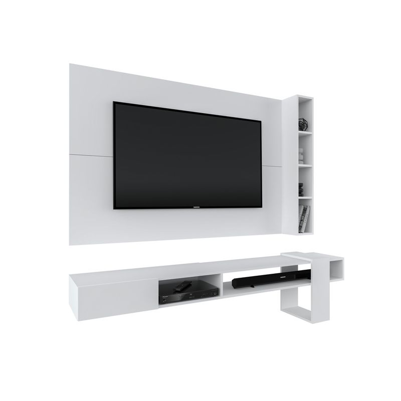 Centro-de-Entretenimiento-65--Gravatai-Mesa-de-TV-y-Panel-Movenda-Blanco
