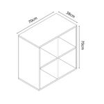 Organizador-Infantil-Mady-70x70cm-Movenda-Blanco