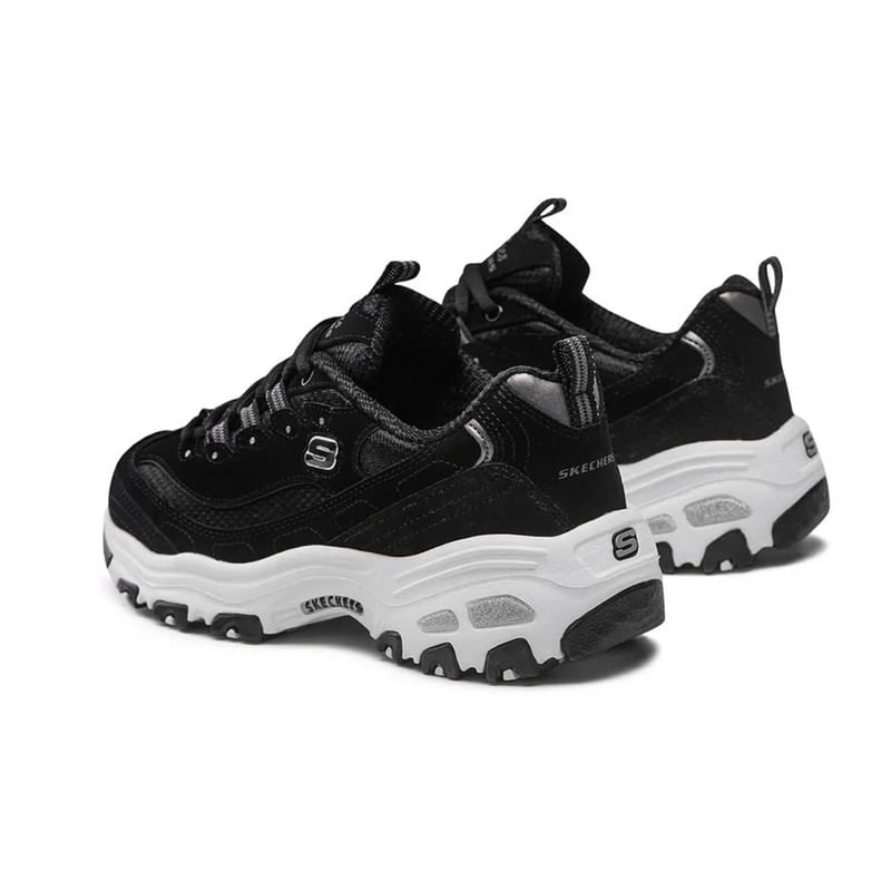 Zapatillas-Para-Mujer-Urbanas-Skechers-D-Lites-11930BLK-Negro-55