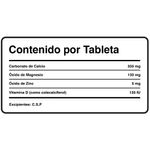 Calcio-Magnesio-Zinc---Vitamina-D-Xtralife---100-Tabletas