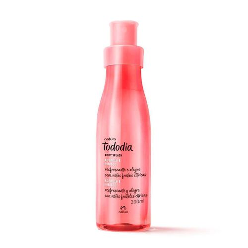 Colonia Natura Tododia Body Splash Acerola e Hibisco Femenina 200 ml