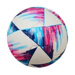 PELOTA-PARA-FUTBOL-TALLA--5-CUERO-PVC-FOAM-35MM-SHOWGOL-CELESTE
