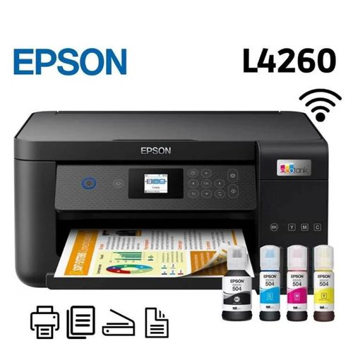 IMPRESORA EPSON L4260 MULTIFUNCIONAL WIFI - DUPLEX - PANTALLA LCD