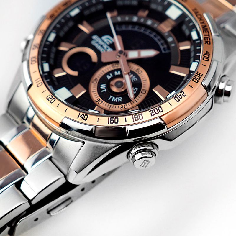 Reloj-Casio-Edifice-ERA-600SG-1A9V-Digital-Analogico-Termometro-Luz-Led-Acero-Inoxidable