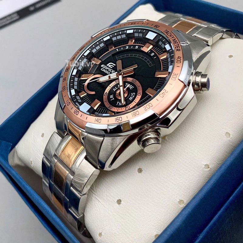 Reloj-Casio-Edifice-ERA-600SG-1A9V-Digital-Analogico-Termometro-Luz-Led-Acero-Inoxidable
