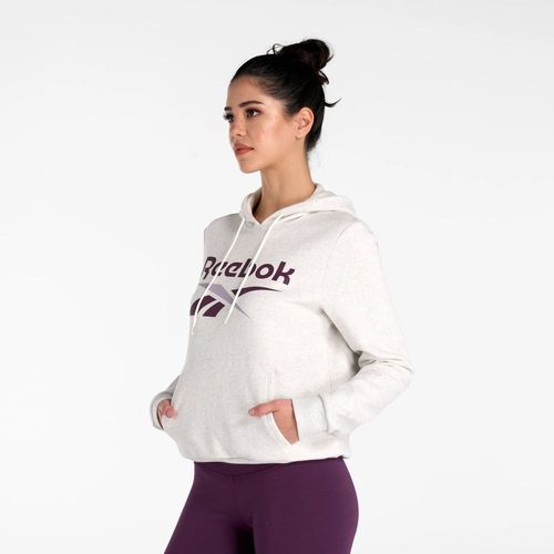 Polera Deportiva Reebok Mujer Id Big Logo Fle Hd 100206424 Blanco