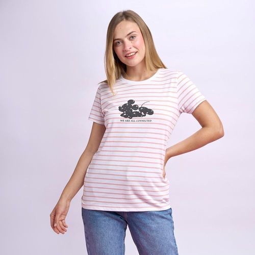Polo Mujer Disney Rayas