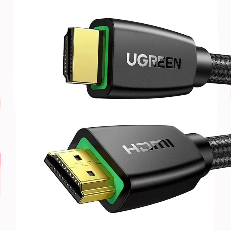 Cable-HDMI-20-4k-60hz-UGREEN-Nylon-trenzado-3-Metros-3D-Ultra-HD