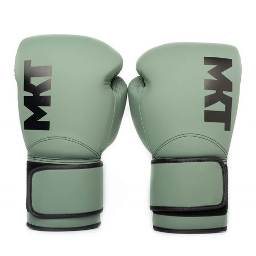 Guantes de Boxeo Makoto M2 Mate Verde - 100% Poliuretano - 14oz