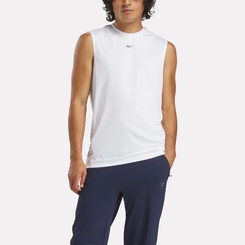 Polo Deportivo Reebok Hombre Id Train Slvls Tee 100216536 Blanco