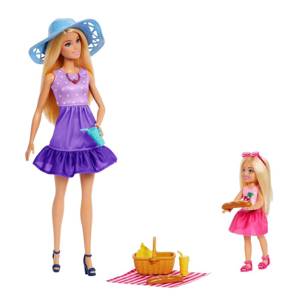 Barbie Chelsea Barbie Oechsle Muñeca Barbie Set Picnic Con Chelsea
