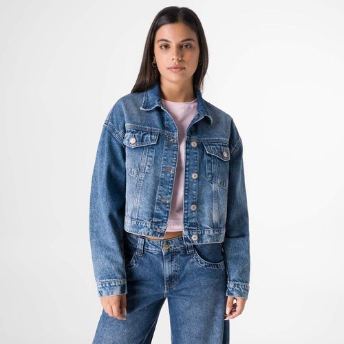 Casaca Mujer Squeeze Jean Minty