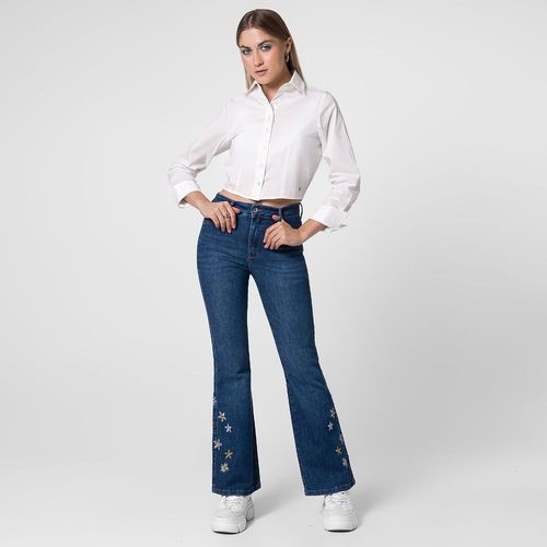 Jean Mujer Squeeze Flare Zesilia